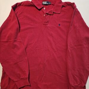 Polo Ralph Lauren Men's Red Polo Shirt